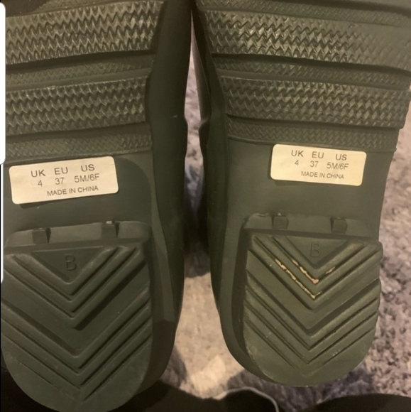 Forest Green Hunter Boots - Picture 2 of 8